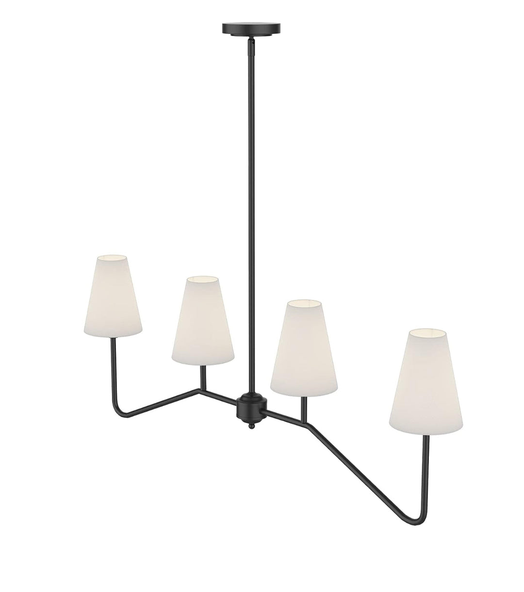 Modern 4-Light Chandelier