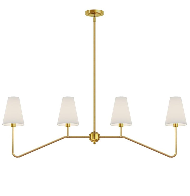 Modern 4-Light Chandelier