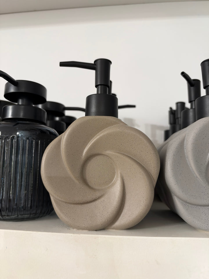 Sculptural Ceramic Soap Dispenser