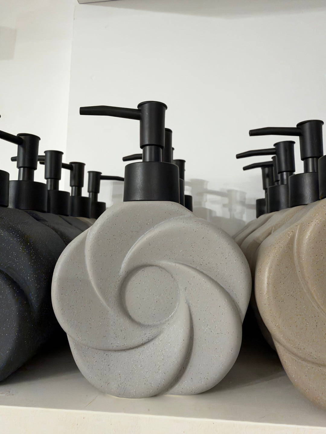 Sculptural Ceramic Soap Dispenser
