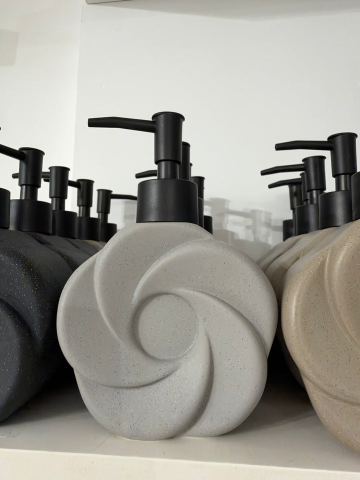 Sculptural Ceramic Soap Dispenser