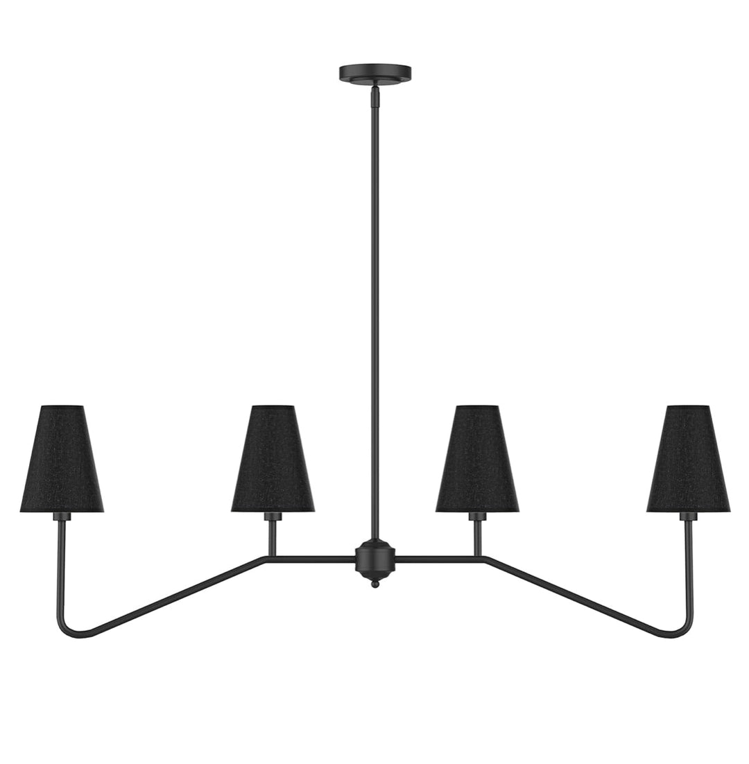 Modern 4-Light Chandelier