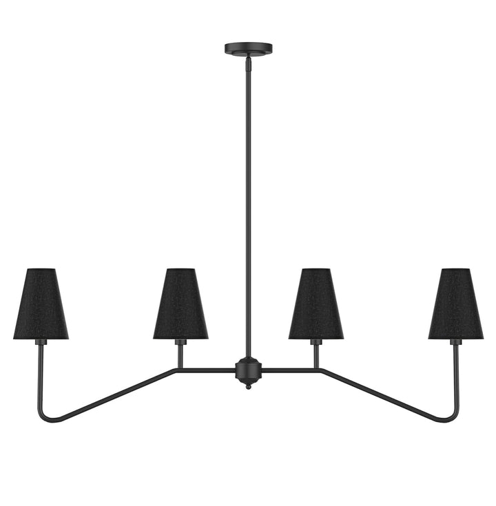 Modern 4-Light Chandelier
