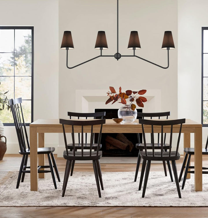Modern 4-Light Chandelier