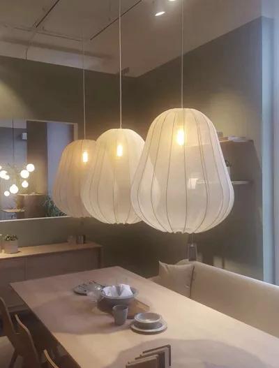 Modern Fabric Pendant Light Set - Cozy Ambiance