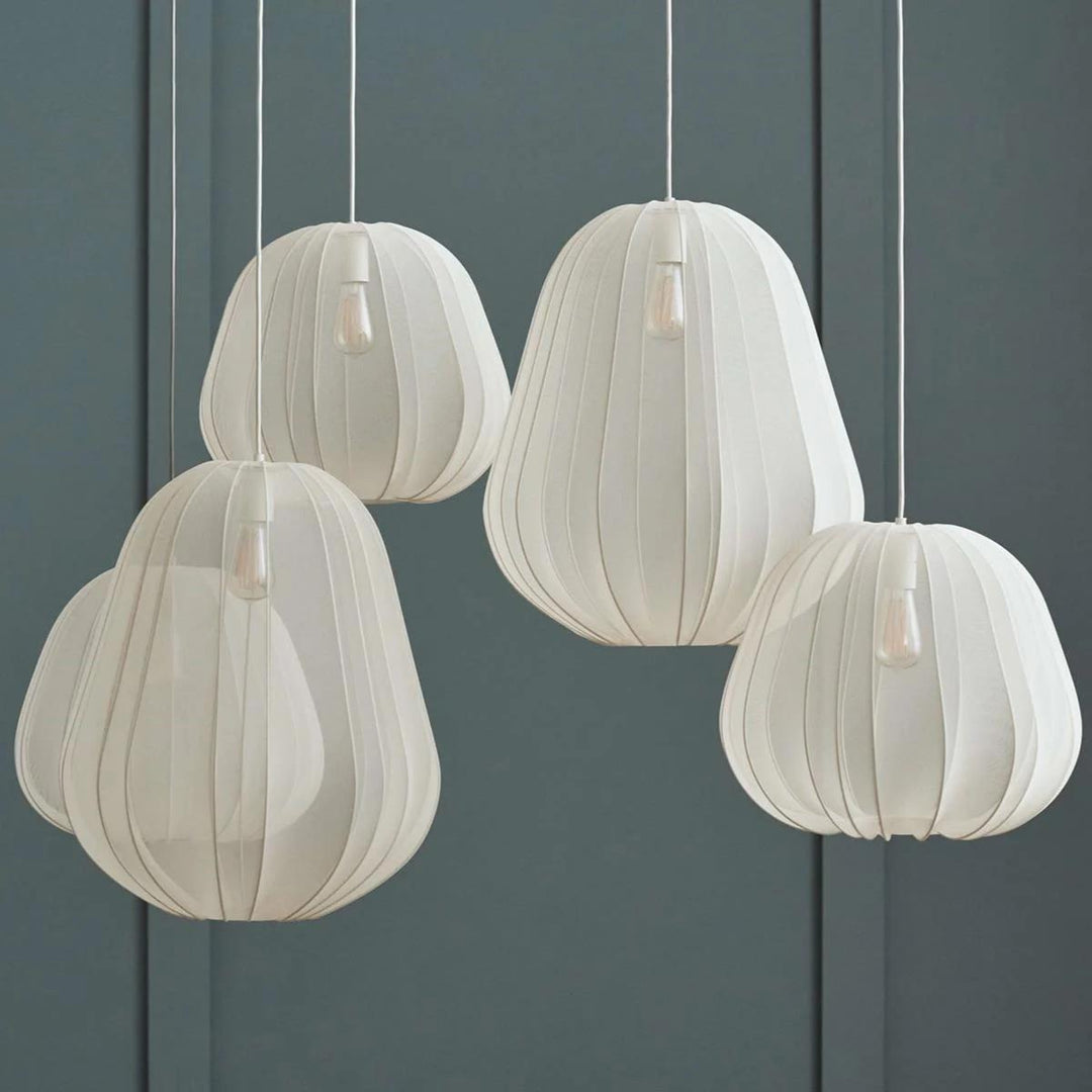 Modern Fabric Pendant Light Set - Cozy Ambiance