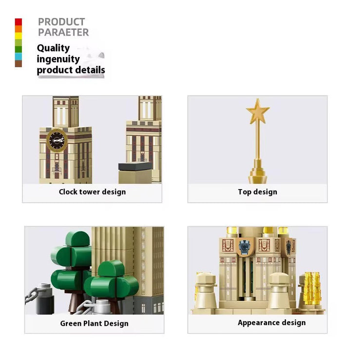 Mini Architecture Building Block Model