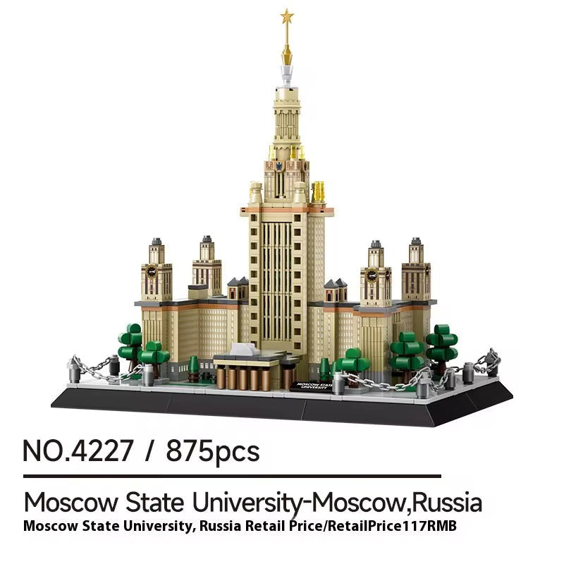 Mini Architecture Building Block Model