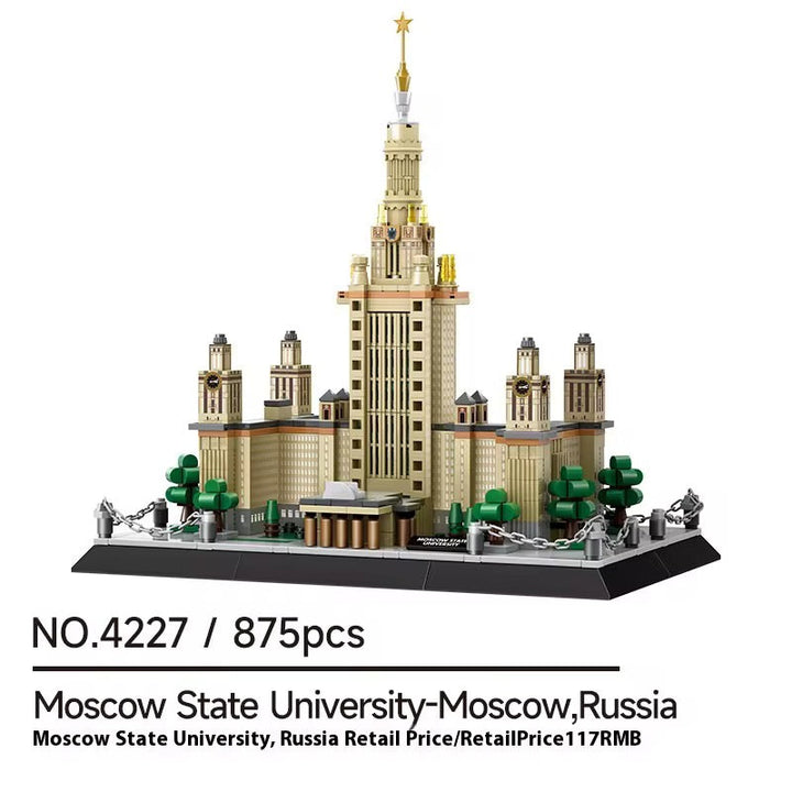 Mini Architecture Building Block Model