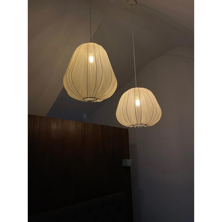 Modern Fabric Pendant Light Set - Cozy Ambiance