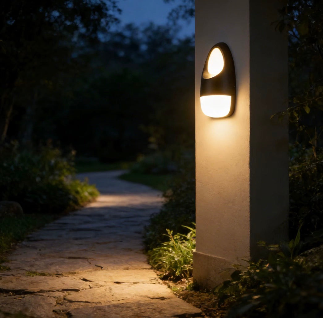 Pebble Outdoor Wall Light