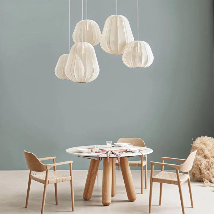 Modern Fabric Pendant Light Set - Cozy Ambiance