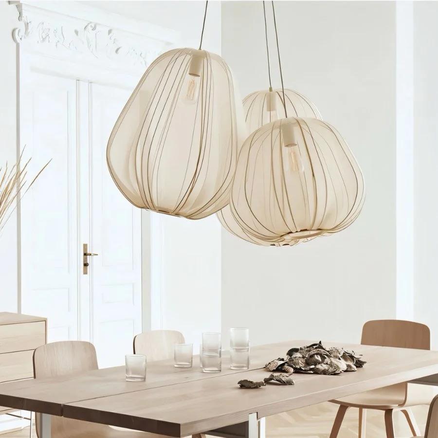 Modern Fabric Pendant Light Set - Cozy Ambiance