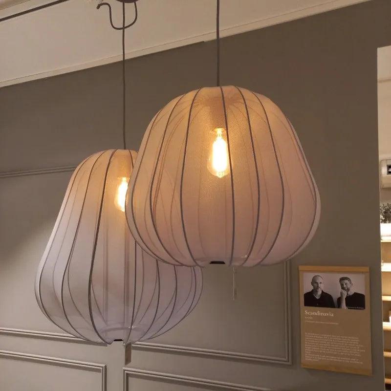 Modern Fabric Pendant Light Set - Cozy Ambiance