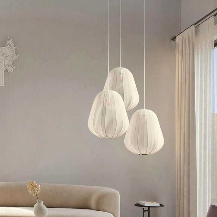 Modern Fabric Pendant Light Set - Cozy Ambiance