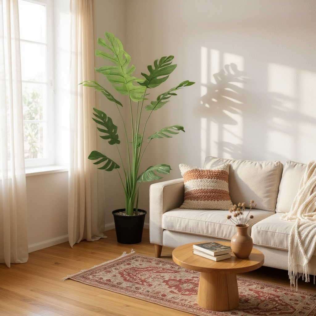 Artificial Monstera Plant