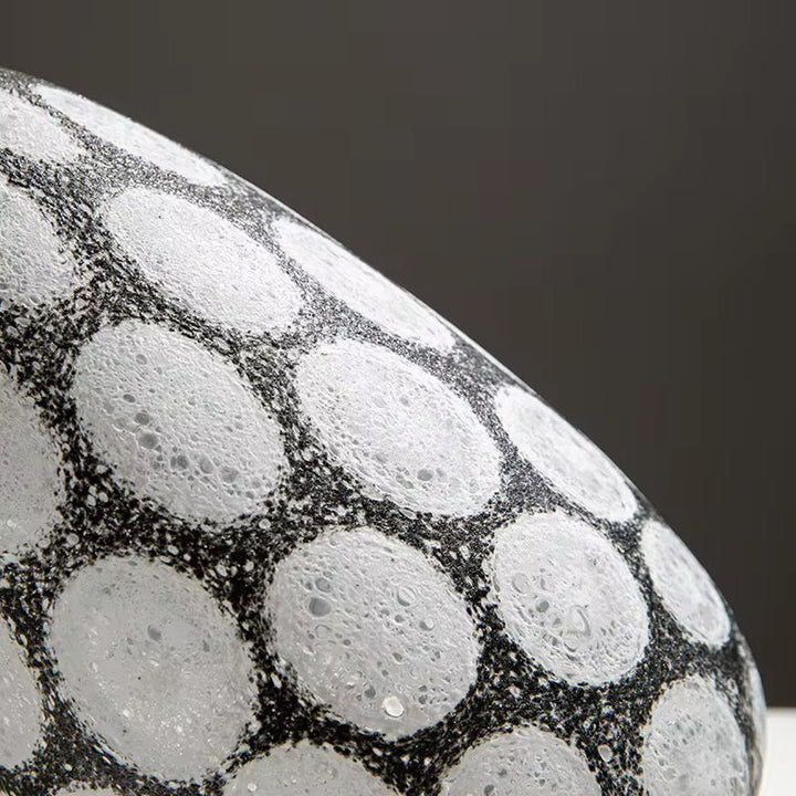 Patterned Ceramic Vase Trio set