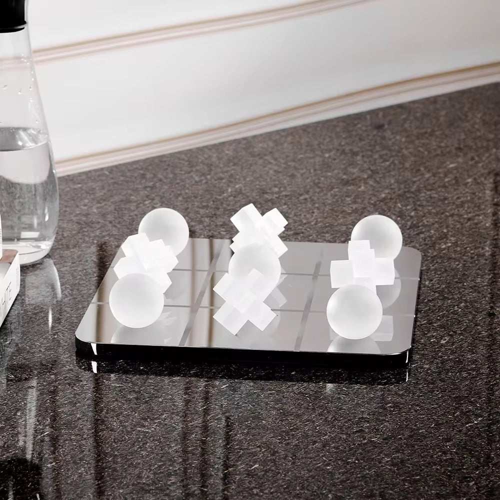 Modern Tic Tac Toe Decor Game