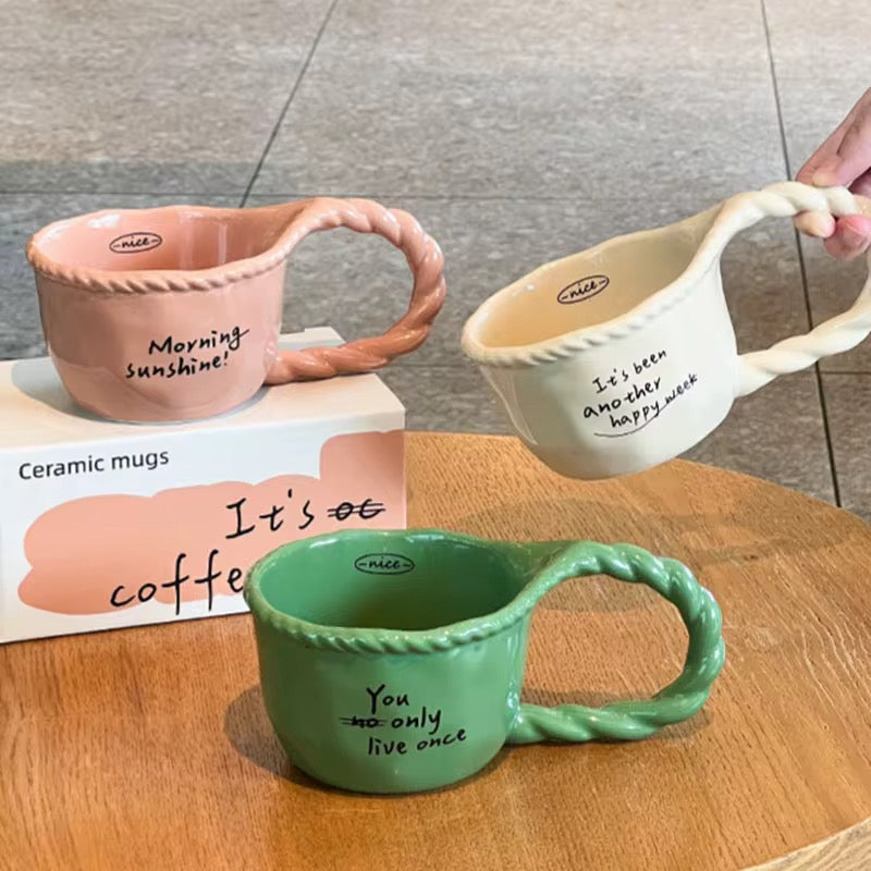 Handcrafted Ceramic Coffee Mugs