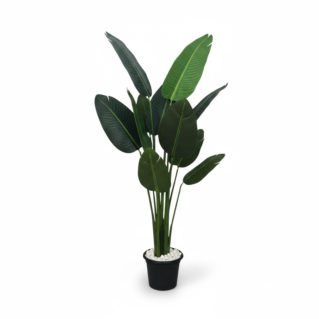 Artificial Banana Leaf Plant