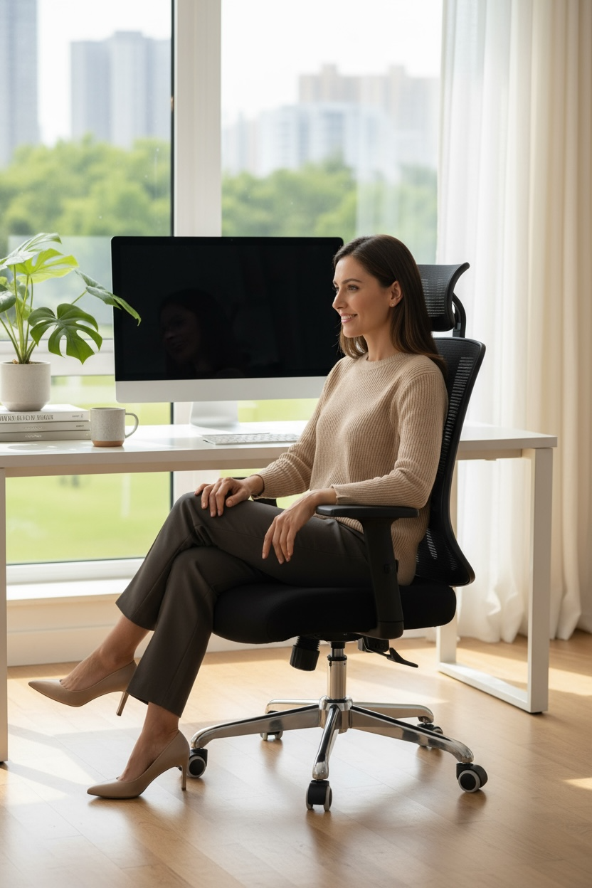 ErgoHigh - High-Back Mesh Office Chair