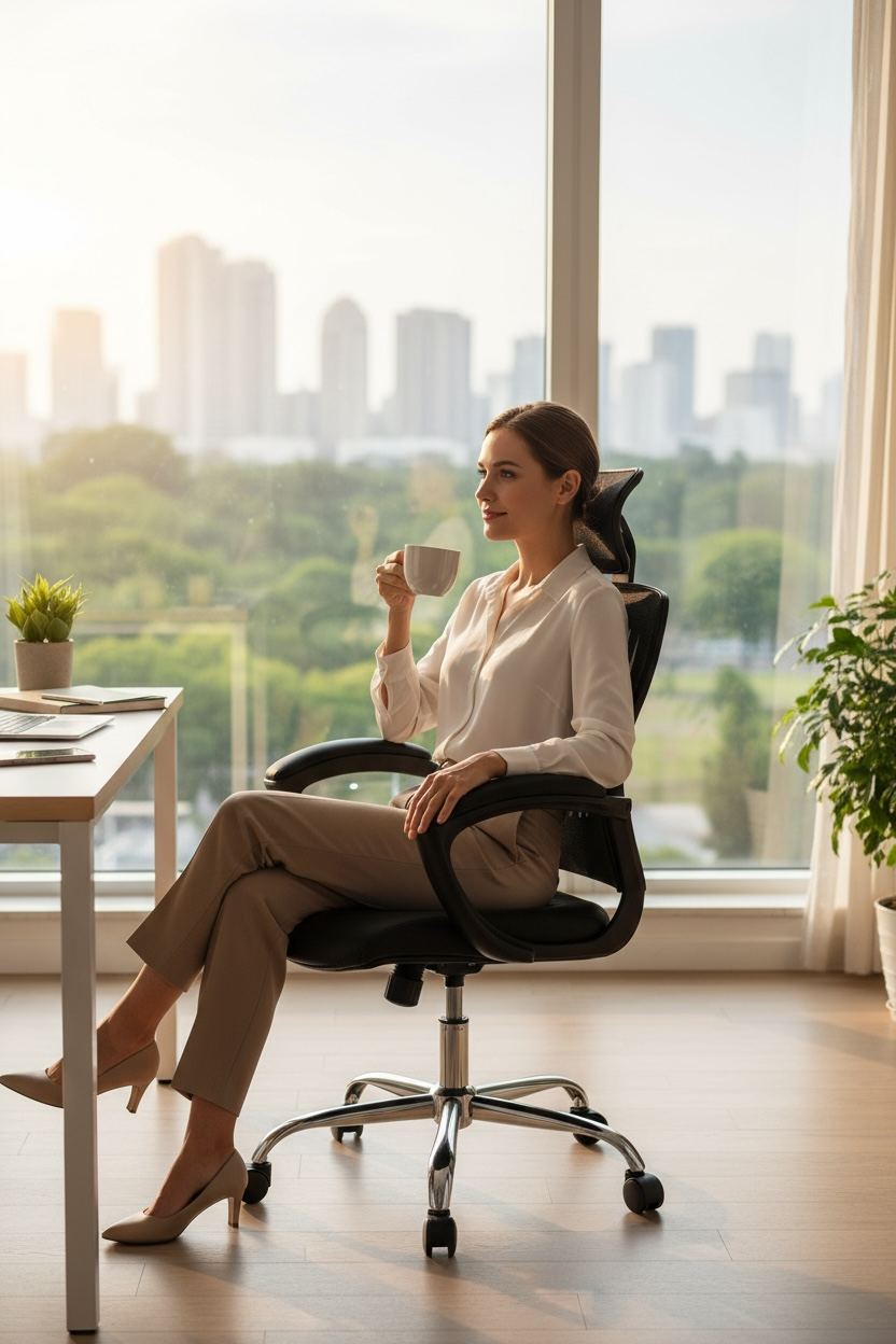 HeadMesh - High-Back Office Chair
