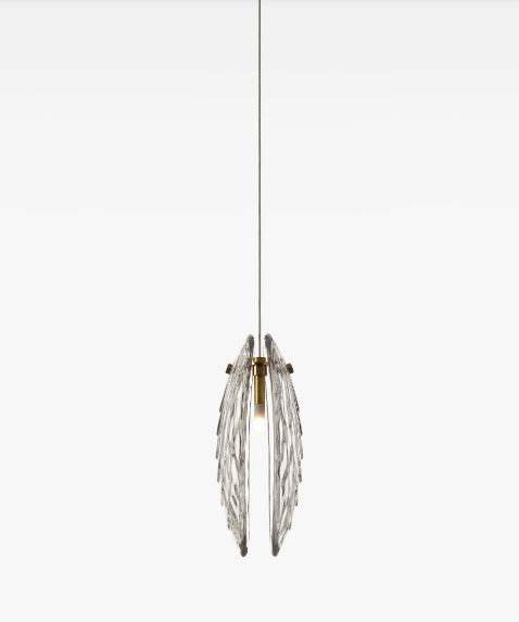 Artistic Glass Cluster Chandelier