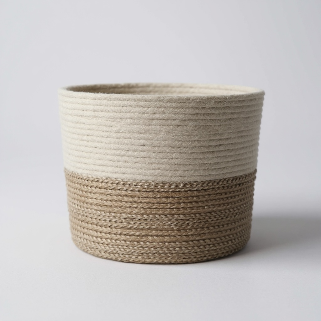 Woven Jute Basket