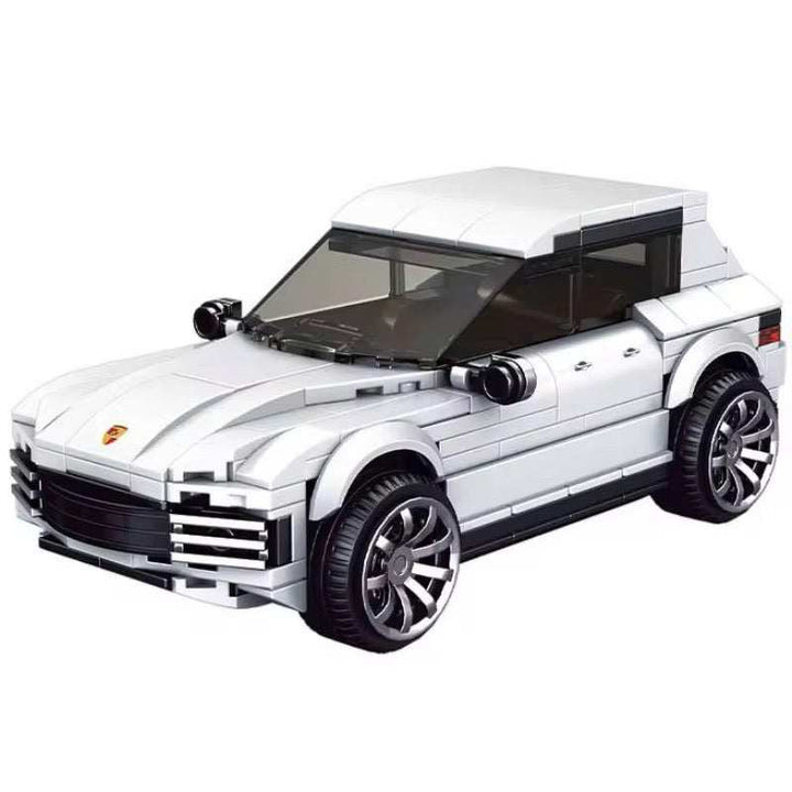 Modern luxury SUV die-cast model with sleek detailing for collectors and interiors