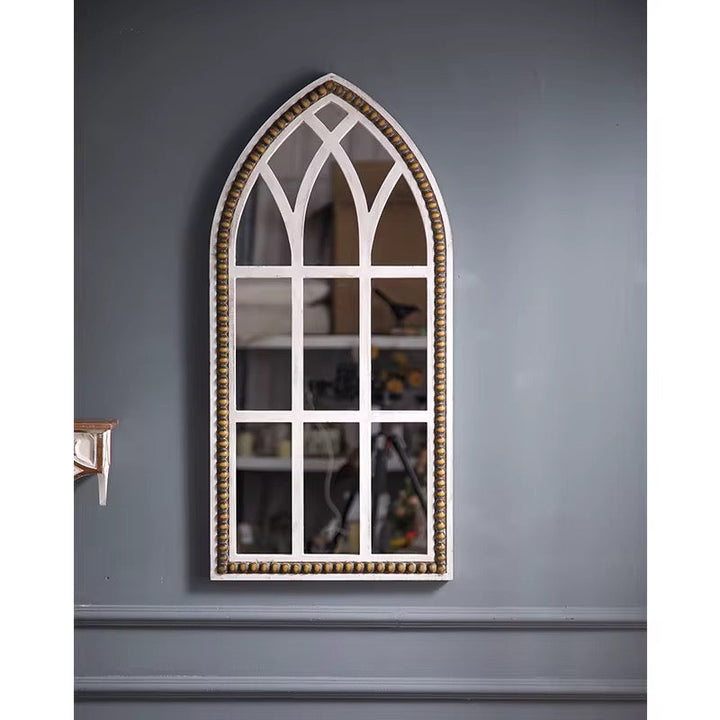 Gothic Arched Window Mirror