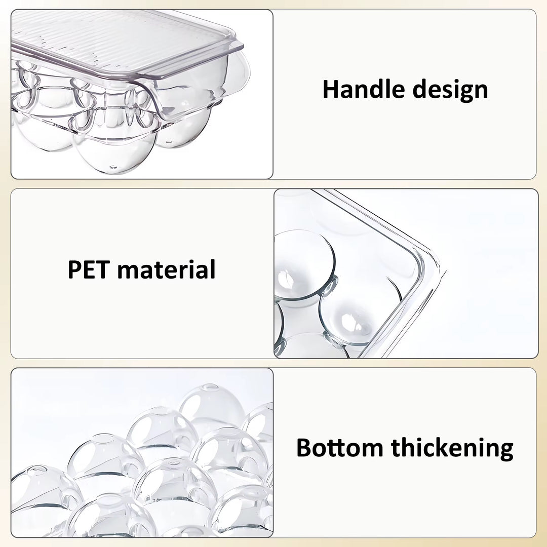 Stackable Refrigerator Egg Organizer