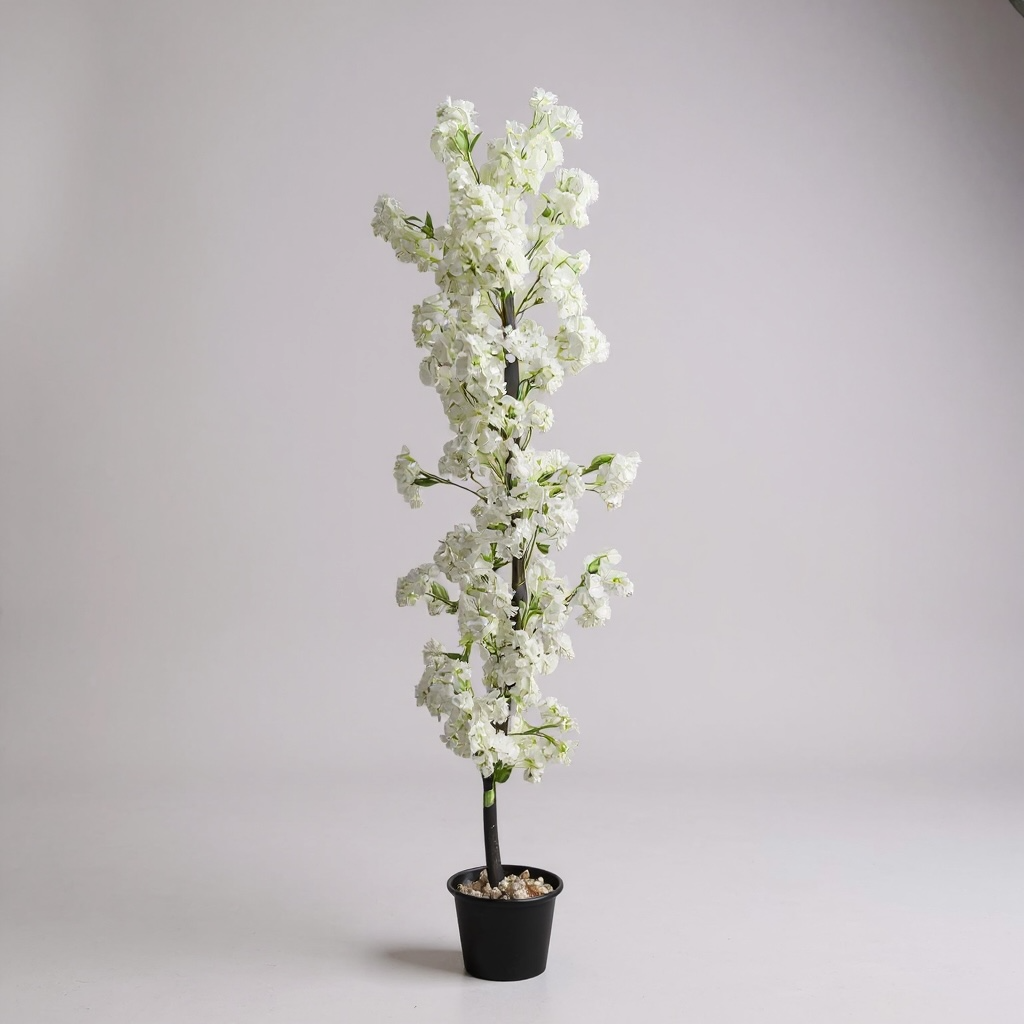 Cherry Blossom Tree - White