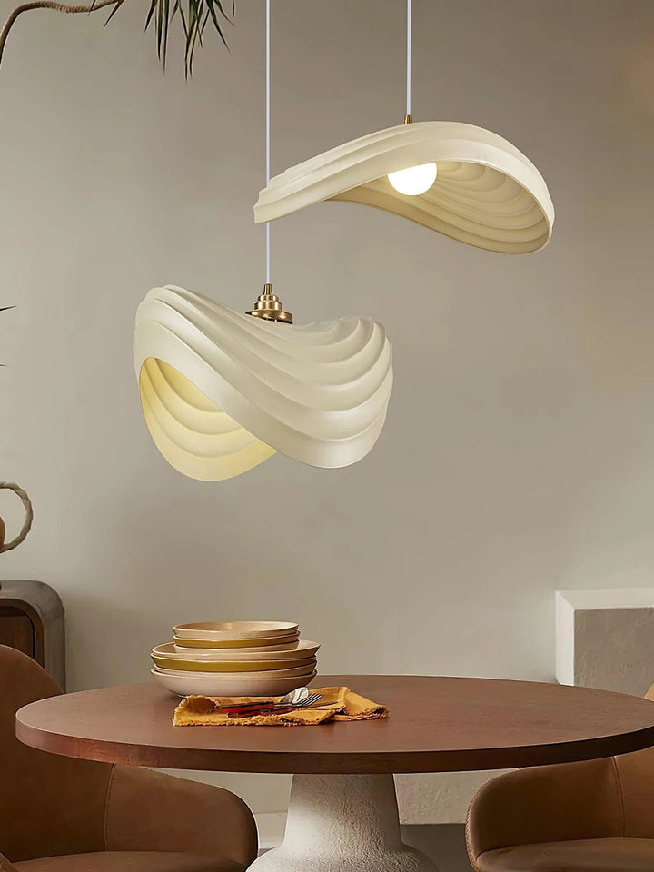 Modern Sculptural Pendant Light
