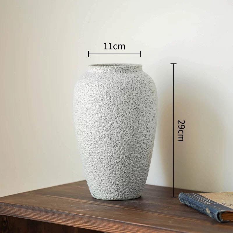 Textured Ceramic Vase Set
