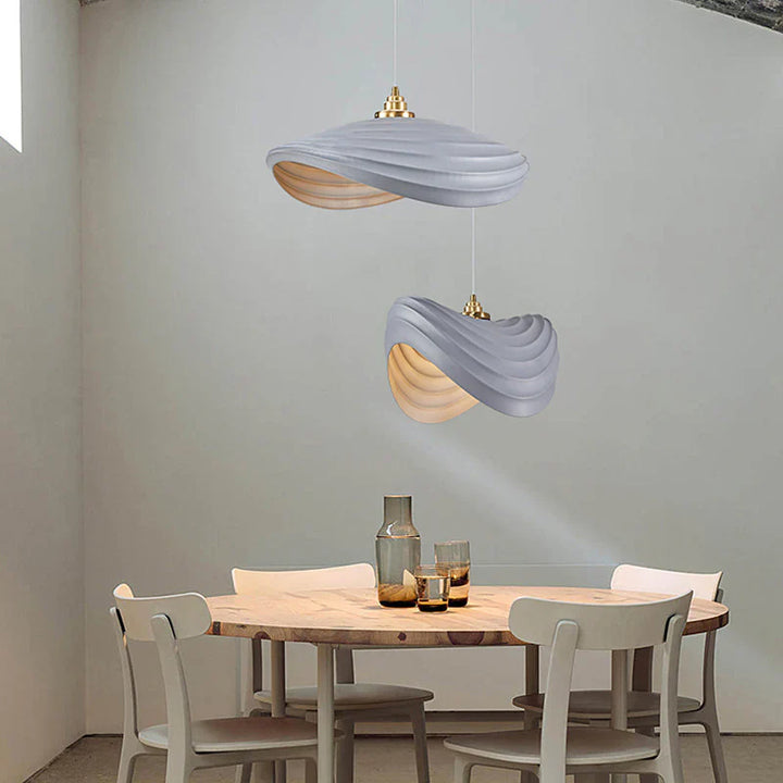 Modern Sculptural Pendant Light