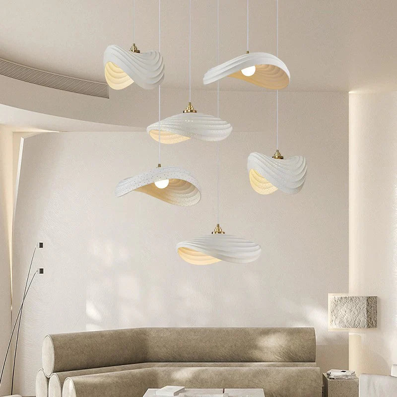 Modern Sculptural Pendant Light
