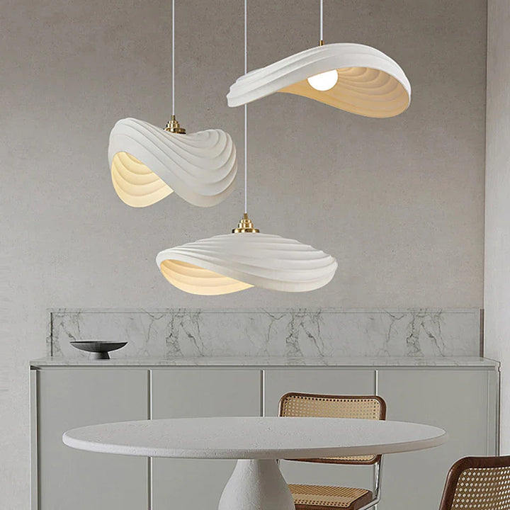 Modern Sculptural Pendant Light