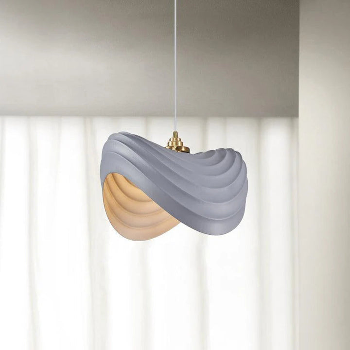 Modern Sculptural Pendant Light