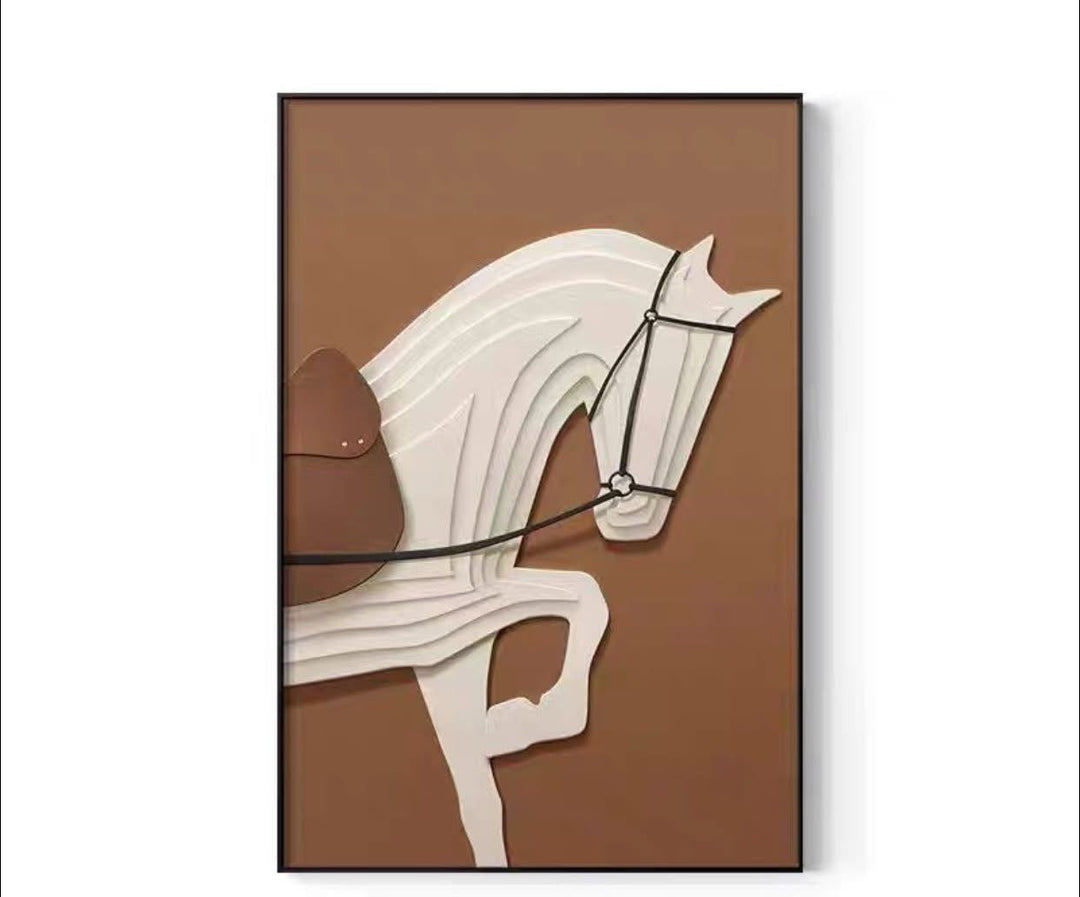 Minimalist Horse Wall Art