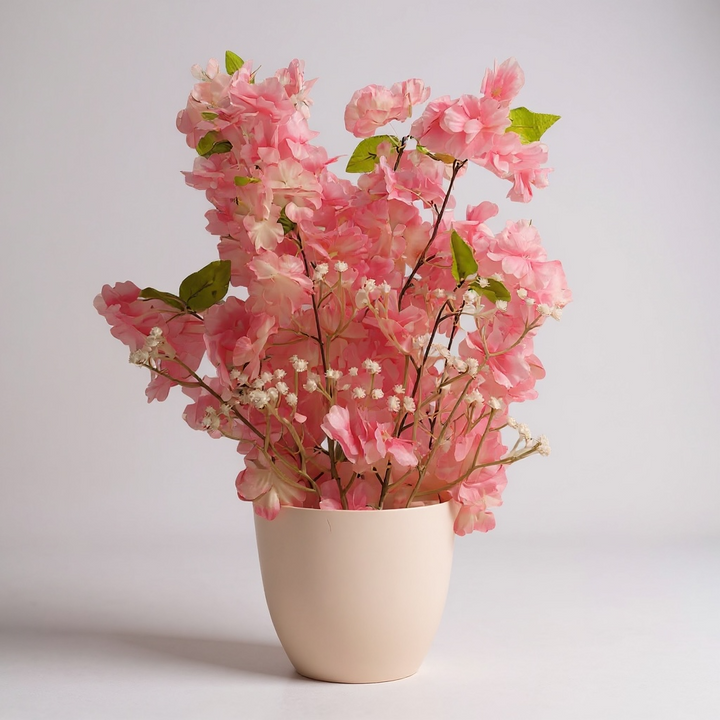 Pink Blossom Artificial Plant