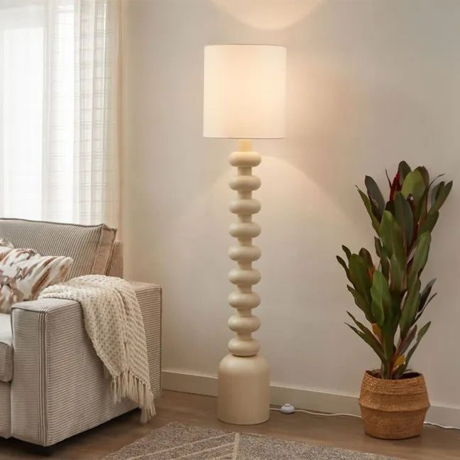 Stacked Stone Floor Lamp