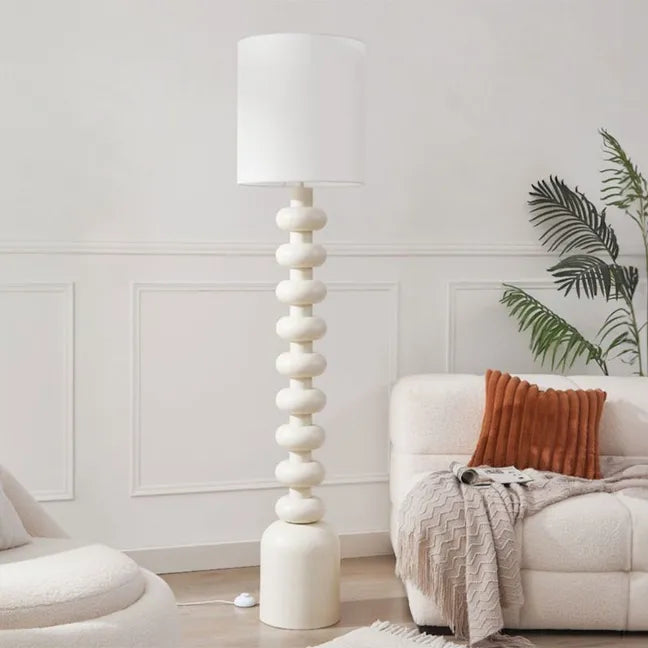Stacked Stone Floor Lamp