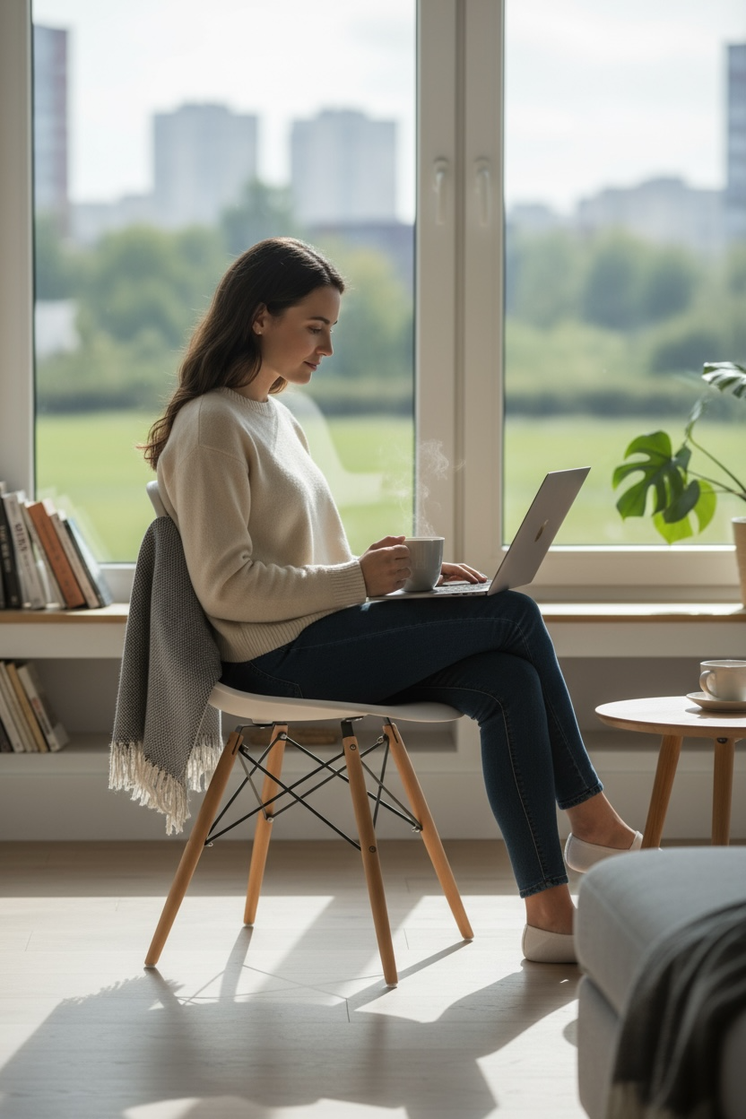 Modern Acrylic Molded Dining Chair