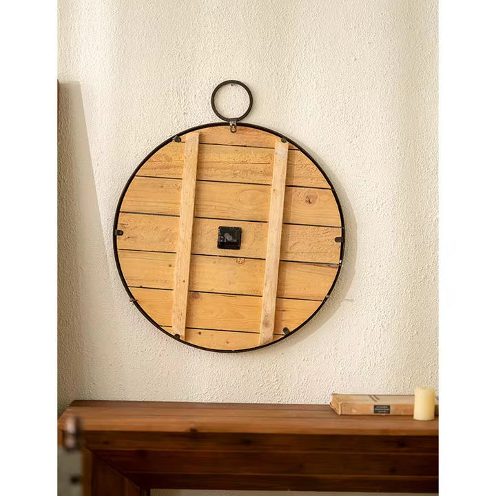 Rustic Roman Wall Clock