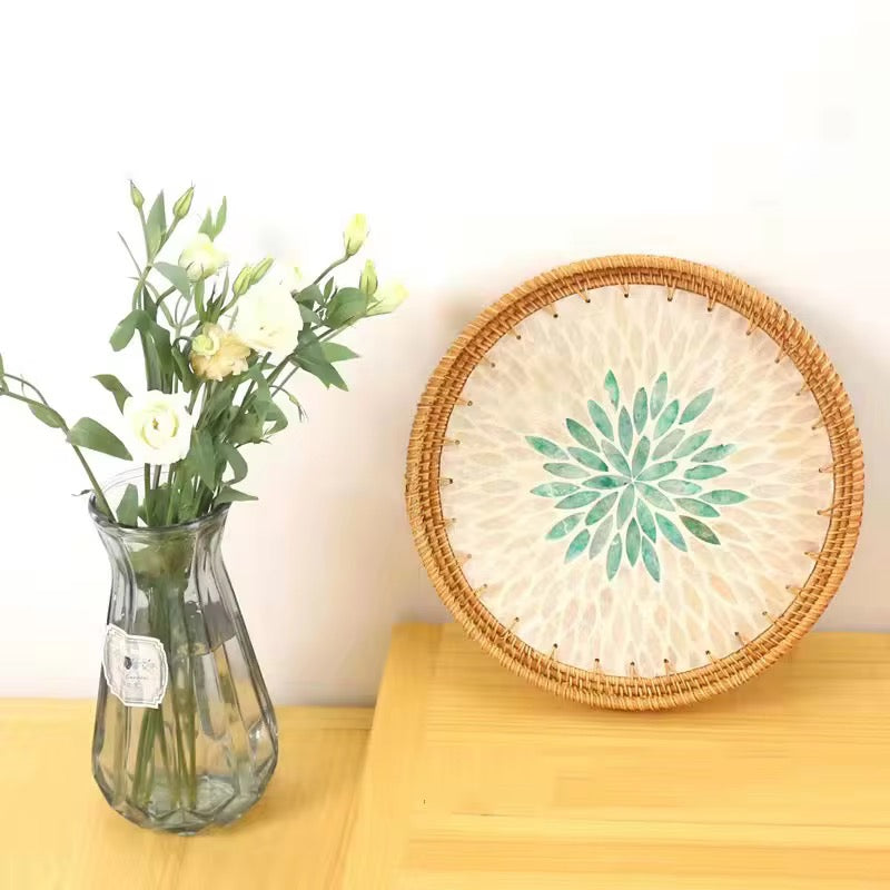 Handcrafted Decorative Wall Light with Natural Design set of 2