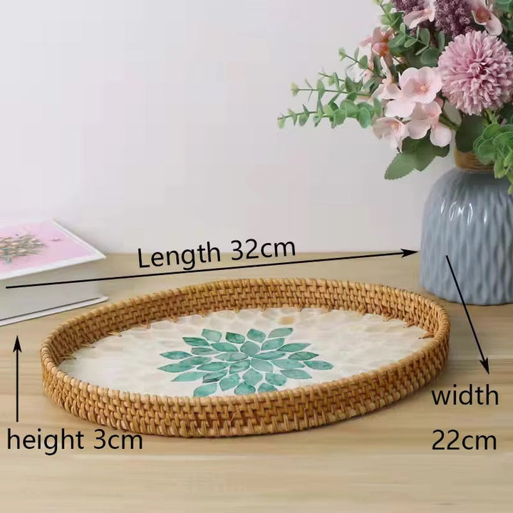 LeafTray - Decorative Woven Leaf Tray