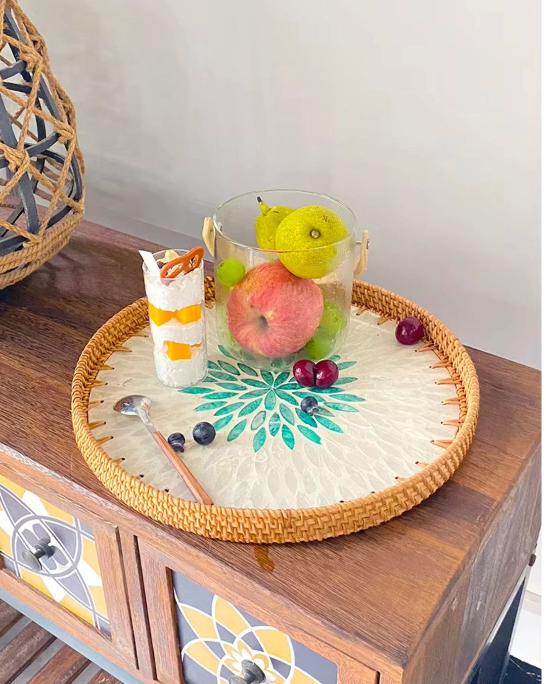 LeafTray - Decorative Woven Leaf Tray