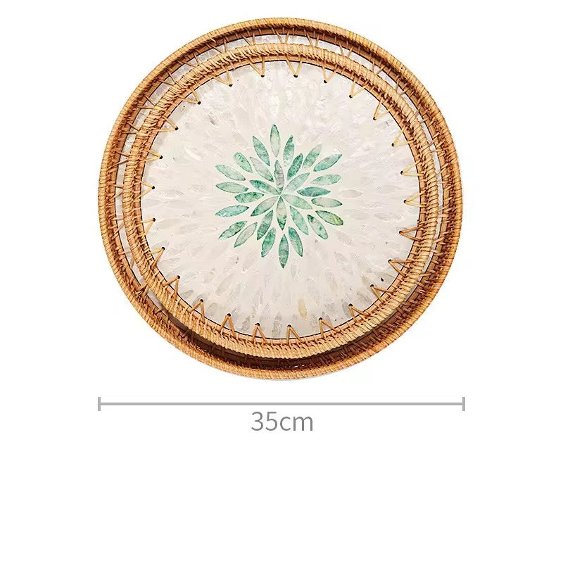 Handcrafted Decorative Wall Light with Natural Design set of 2