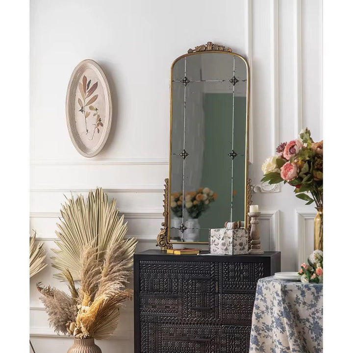 Antique Tall Mirror