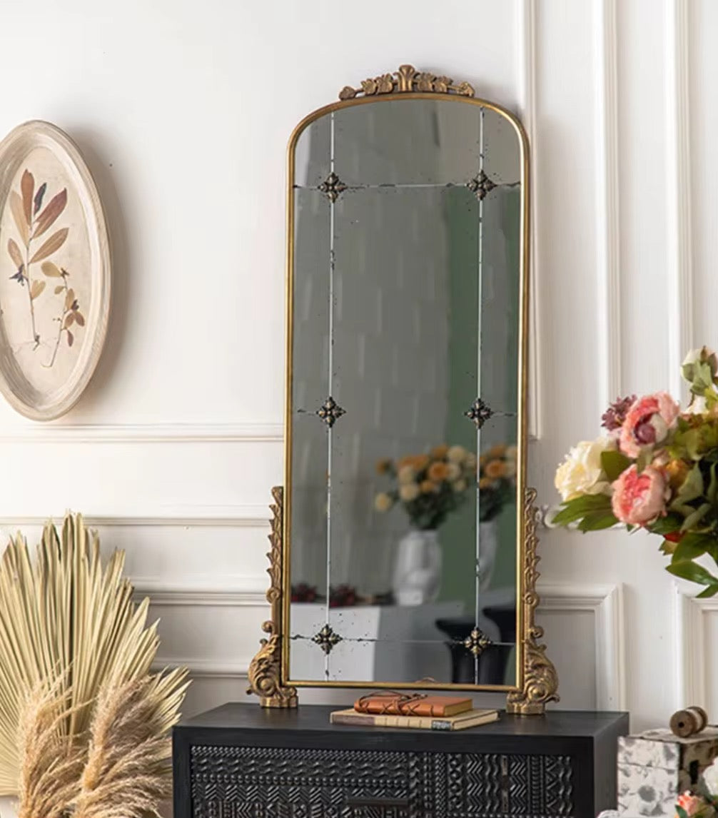 Antique Tall Mirror
